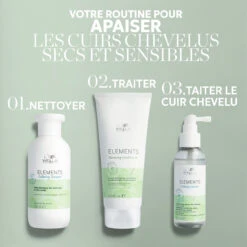 Elements Shampoing Calming Wella 1000ml -Capillaires Produits Magasin 114.122 6 39164.1694011959