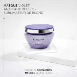 Masque Ultra-Violet Blond Absolu Kérastase 200ml -Capillaires Produits Magasin 3474636692408 1 05779.1684846744