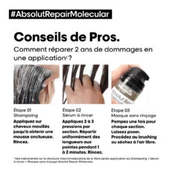 Pré-Traitement Concenté Absolut Repair Molecular L'Oréal Professionnel 190 Ml 11 Pré-Traitement Concenté Absolut Repair Molecular L'Oréal Professionnel 190 Ml -Capillaires Produits Magasin 3474637153526 6 88657.1696600973