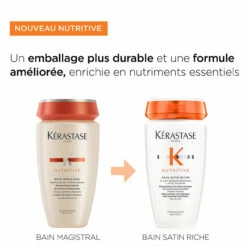 Bain Satin Riche Nutritive Kérastase 250ml -Capillaires Produits Magasin 3474637154943 6 03357.1684847833