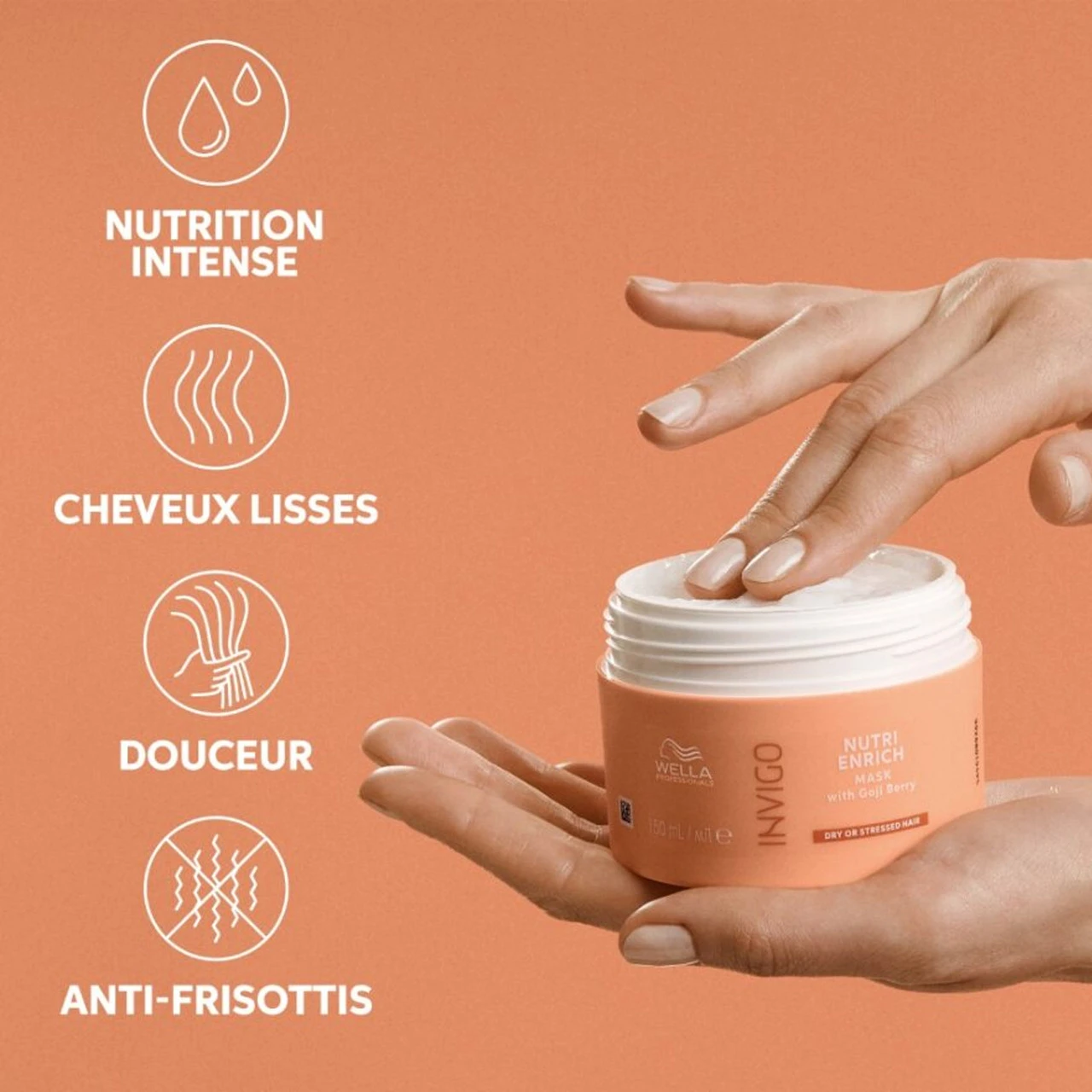 Masque Nutri Enrich Invigo Wella 500ml 2 Masque Nutri Enrich Invigo Wella 500ml – Image 2