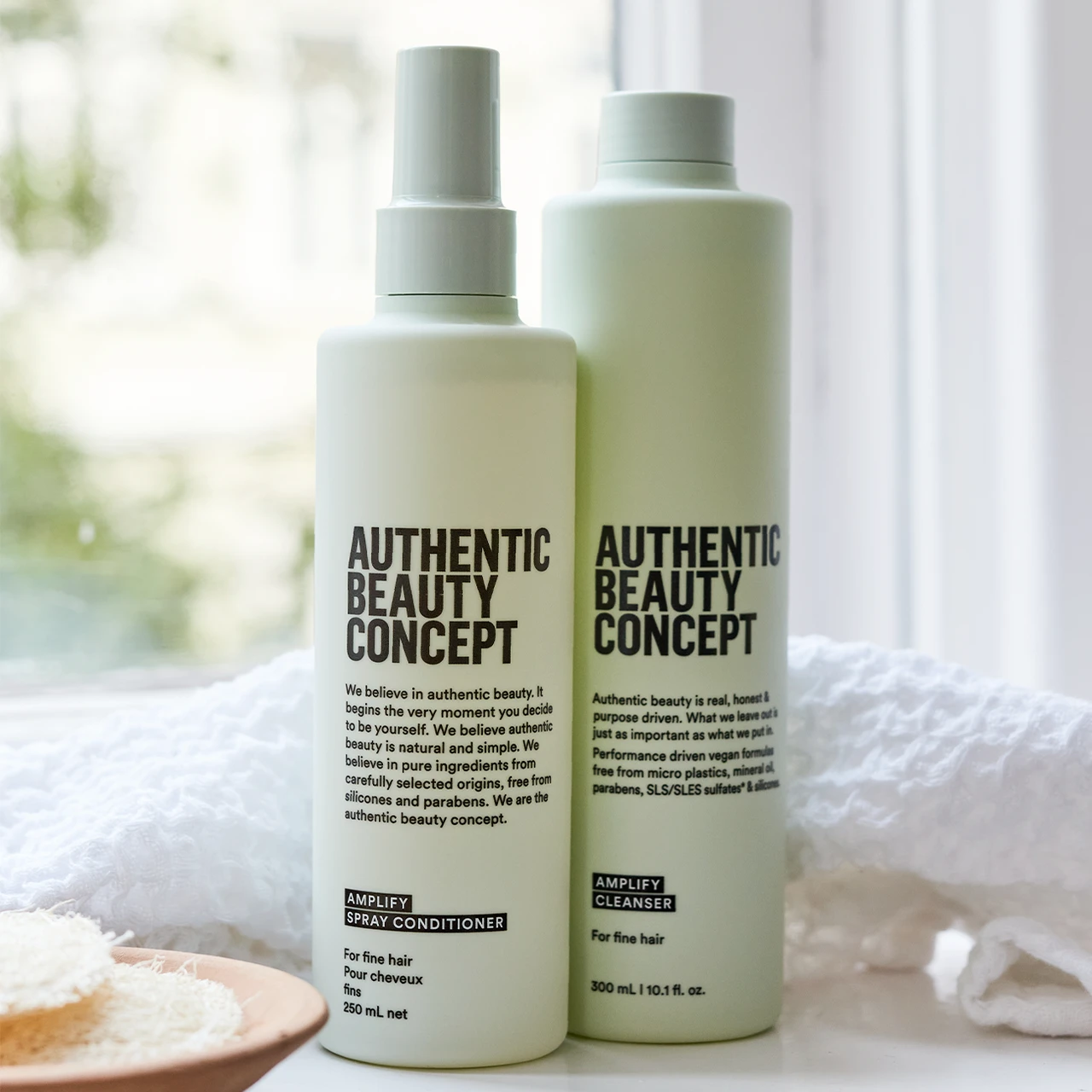 Bain Volumisant Cheveux Fins Authentic Beauty Concept 300ml 4 Bain Volumisant Cheveux Fins Authentic Beauty Concept 300ml – Image 4