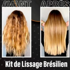 Kit Lissage Brésilien Shampooing+Soin Lissant BBHair Generik -Capillaires Produits Magasin Kit de lissage bre silien avant apre s 55175.1684847819