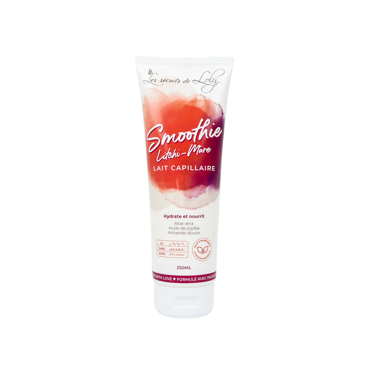 Lait Capillaire Smoothie Litchi Mûre Les Secrets De Loly 250ml 1 Lait Capillaire Smoothie Litchi Mûre Les Secrets De Loly 250ml