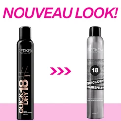 Quick Dry 18 Redken 400ml 9 Quick Dry 18 Redken 400ml -Capillaires Produits Magasin Spray Se chage Rapide Quick Dry Redken Styling New look 51960.1694768489
