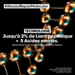 Shampooing Absolut Repair Molecular L'Oréal Professionnel 300 Ml 10 Shampooing Absolut Repair Molecular L'Oréal Professionnel 300 Ml -Capillaires Produits Magasin b7a7ac30 a3e2 4f9c 8d7a f25dbb3a2551 79105.1694081531.1280.1280 72780.1694081968.1280.1280 06855.1694087331