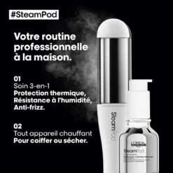 Pack Steampod 4 + Soin Lissant 3 En 1 50 Ml 5 Pack Steampod 4 + Soin Lissant 3 En 1 50 Ml -Capillaires Produits Magasin steampod 4 serum lissant 24716.1694510551